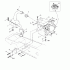 Mini Z Крепление двигателя и глушитель