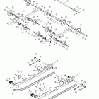 MX Z 600 08- rear suspension (mx z x 440lc)