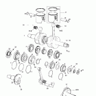 Formula Deluxe 500 LC/583/670 Коленчатый вал и поршень (583)