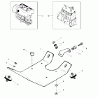 Skandic Super Wide Track Опора двигателя