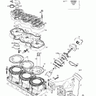 Grand Touring SE Цилиндр, выпускной коллектор (809)