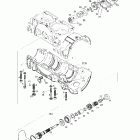 Summit 500/583/670 Картер, пластинчатый клапан, водяной насоси (583)