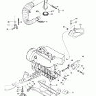 Formula Sl 01- engine support and muffler (503)