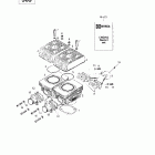 Touring SLE Цилиндр, выпускной коллектор (503)