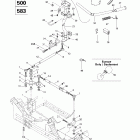MX Z 500/583/670 07- steering system (500, 583)