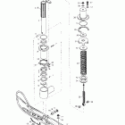 Skandic Super Wide Track Передняя подвеска и лыжи