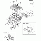 Skandic Super Wide Track Цилиндр, выпускной коллектор (503)