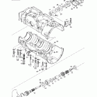 MX Z 500/583/670 Картер, пластинчатый клапан, водяной насоси (494)