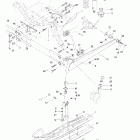 MX Z 440 F Передняя подвеска и лыжи