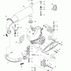 Tundra II LT, 3271 Крепление двигателя и глушитель