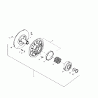 Skandic Super Wide Track Ведомый шкив