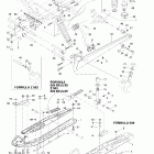 Formula 500 Передняя подвеска и лыжи