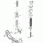 Skandic Super Wide Track 07- front suspension and ski 2
