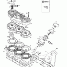 Formula III 600 R/700 R Цилиндр, выпускной коллектор (699)