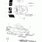 Skandic 380/500 Наклейки