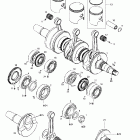 Mach Z LT R Коленвал и поршни