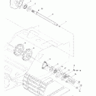 MX Z 440 F Привод трака и трак