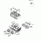 Formula S 01- cylinder, intake exhaust manifold