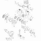 Formula 500 Коленчатый вал и поршень (494)
