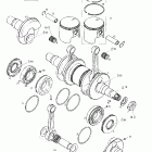 Skandic Super Wide Track Коленчатый вал и поршни (503)