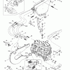 Mach Z LT R Крепление двигателя и глушитель