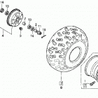 TRX200 Переднее колесо