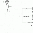 TRX200 Кулак поворотный