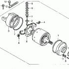 TRX200 Стартер электрический