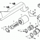 TRX200 Воздухозаборник