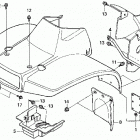 TRX200 Переднее крыло