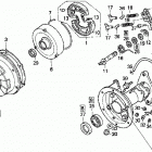 TRX200 Rear brake drum