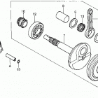 TRX200 Коленвал