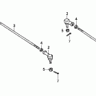 TRX200 Рулевые тяги