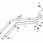 TRX200 Глушитель