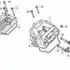 TRX200 Крышка головки цилиндров