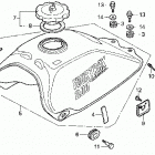 TRX200 Топливный бак