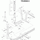 Touring E 08- front arm, rear suspension 121
