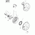 Skandic 380/500 04- rewind starter (377)