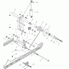 Skandic 380/500 Задний рычаг задней подвески