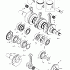 Formula III Коленвал и поршни