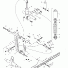 Summit 500/583/670 08- front arm, rear suspension 136