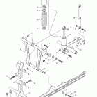 Skandic 380/500 Передний рычаг задней подвески