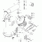 Tundra II LT Крепление двигателя и глушитель