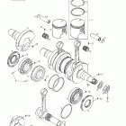 Skandic 380/500 01- crankshaft (377)