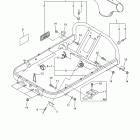 RS VENTURE RST90BS Кронштейн крепления (паук рулевой)
