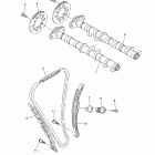 VECTOR RS90PBB/RS90PBR Цепь механизма газораспределения