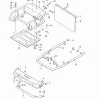 BRAVO 250 BR250TA1 Бампер, Багажник. Брызговик