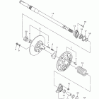 VECTOR RS90PBB/RS90PBR Вторичный вал