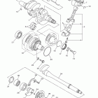 PHAZER RTX PZ50RTAW Коленчатый вал и Поршень