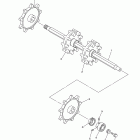 VECTOR RS90PBB/RS90PBR Привод трака 1